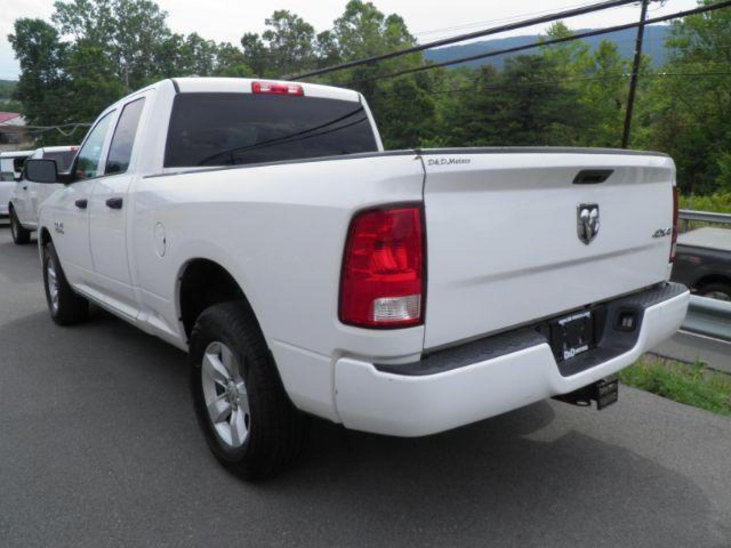 2018 WHITE RAM 1500 Tradesman Quad Cab 4WD (1C6RR7FG4JS) with an 3.6L V6 engine, AT transmission, located at 15520 McMullen Hwy SW, Belair, MD, 21502, (301) 729-3700, 39.581375, -78.846451 - Photo#4