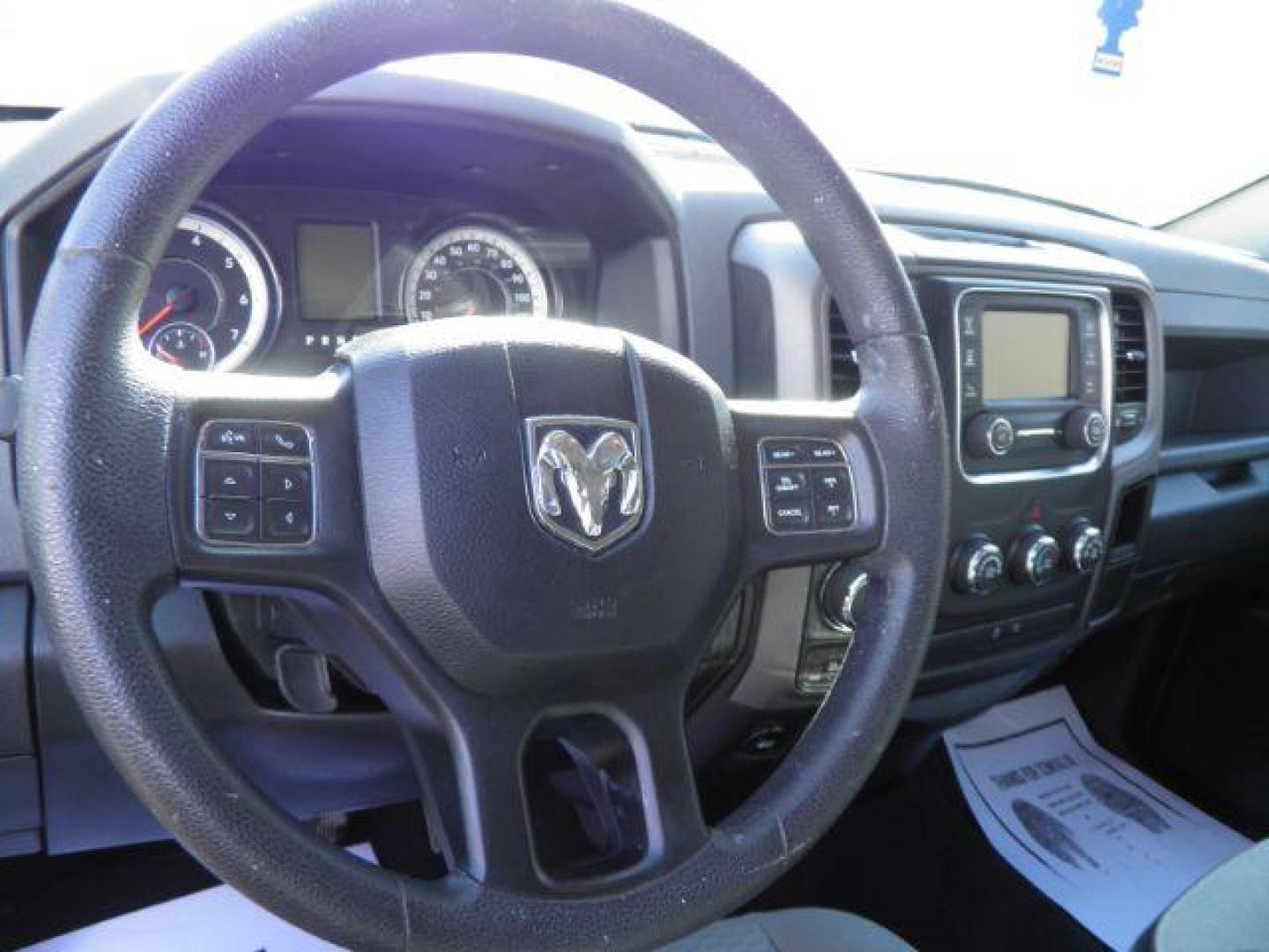 2018 BLACK RAM 1500 Tradesman Quad Cab 4WD (1C6RR7FG0JS) with an 3.6L V6 engine, AT transmission, located at 19521 New George's Creek Rd SW, Barton, MD, 21521, (301) 463-2404, 39.524323, -79.017906 - Photo#2