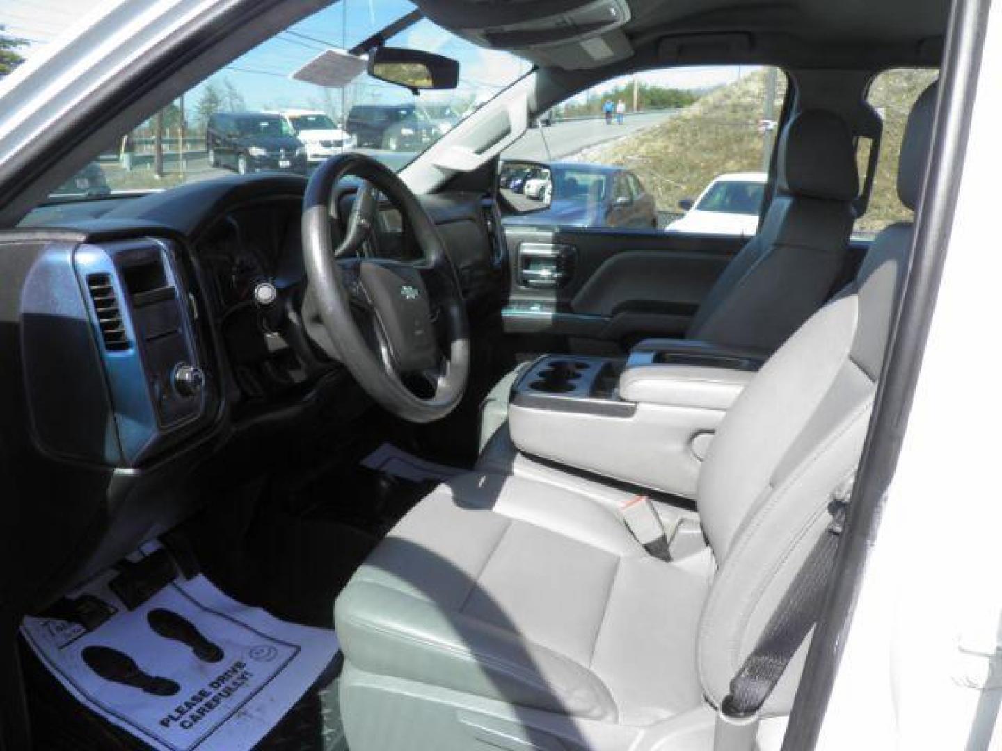 2019 WHITE Chevrolet Silverado 1500 Work Truck Double Cab 4WD (2GCVKNEC0K1) with an 5.3 V8 engine, AT transmission, located at 15520 McMullen Hwy SW, Belair, MD, 21502, (301) 729-3700, 39.581375, -78.846451 - Photo#1