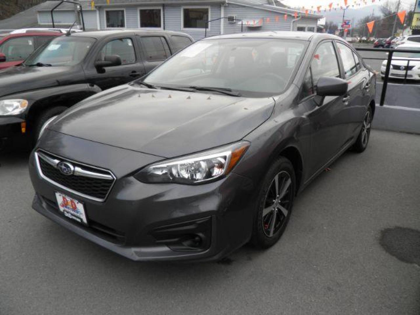 2019 GRAY SUBARU IMPREZA 2.0i Premium CVT 4-Door (4S3GKAC66K3) with an 2.0L L4 engine, AT transmission, located at 19521 New George's Creek Rd SW, Barton, MD, 21521, (301) 463-2404, 39.524323, -79.017906 - Photo#0