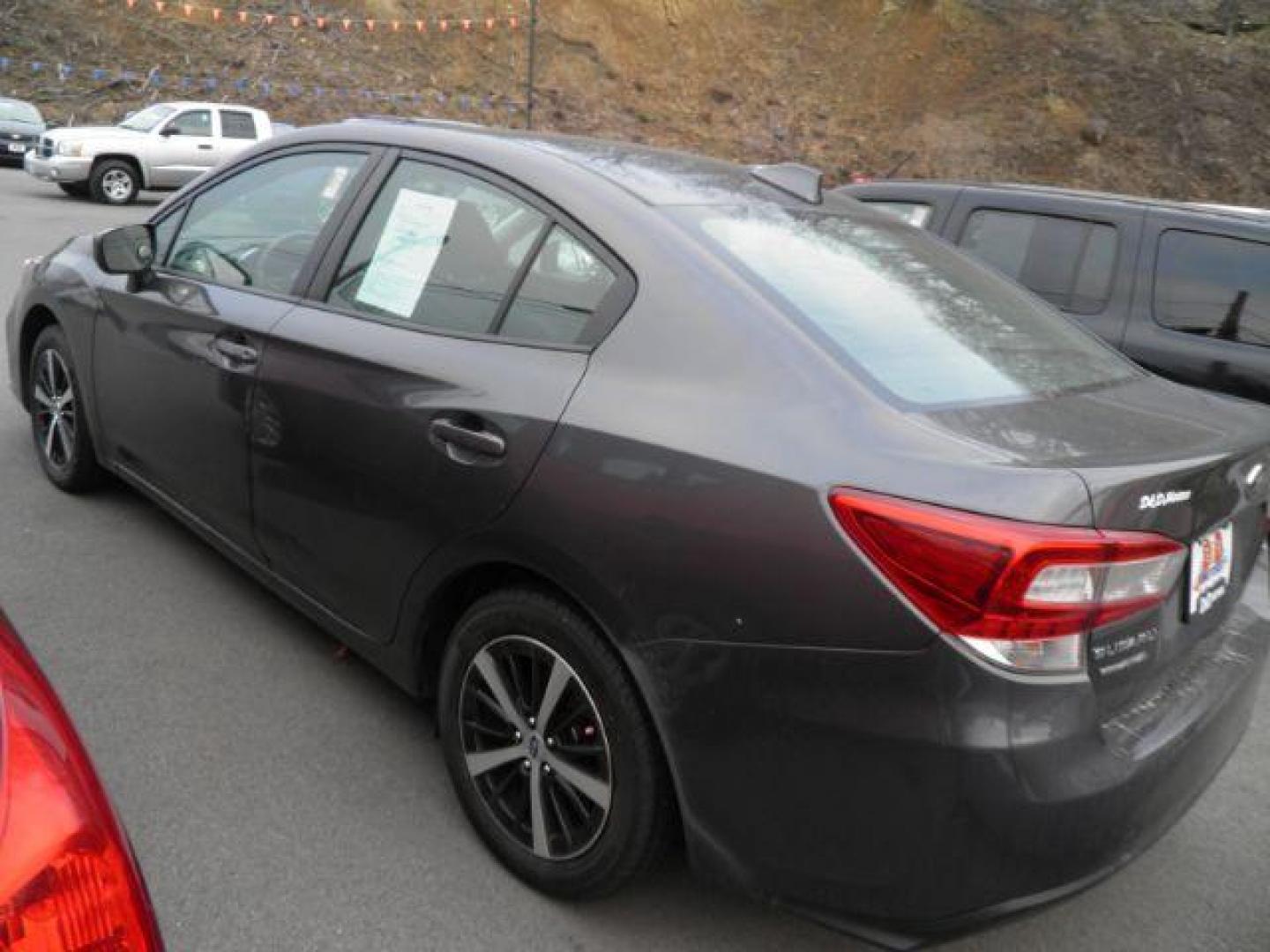 2019 GRAY SUBARU IMPREZA 2.0i Premium CVT 4-Door (4S3GKAC66K3) with an 2.0L L4 engine, AT transmission, located at 19521 New George's Creek Rd SW, Barton, MD, 21521, (301) 463-2404, 39.524323, -79.017906 - Photo#4