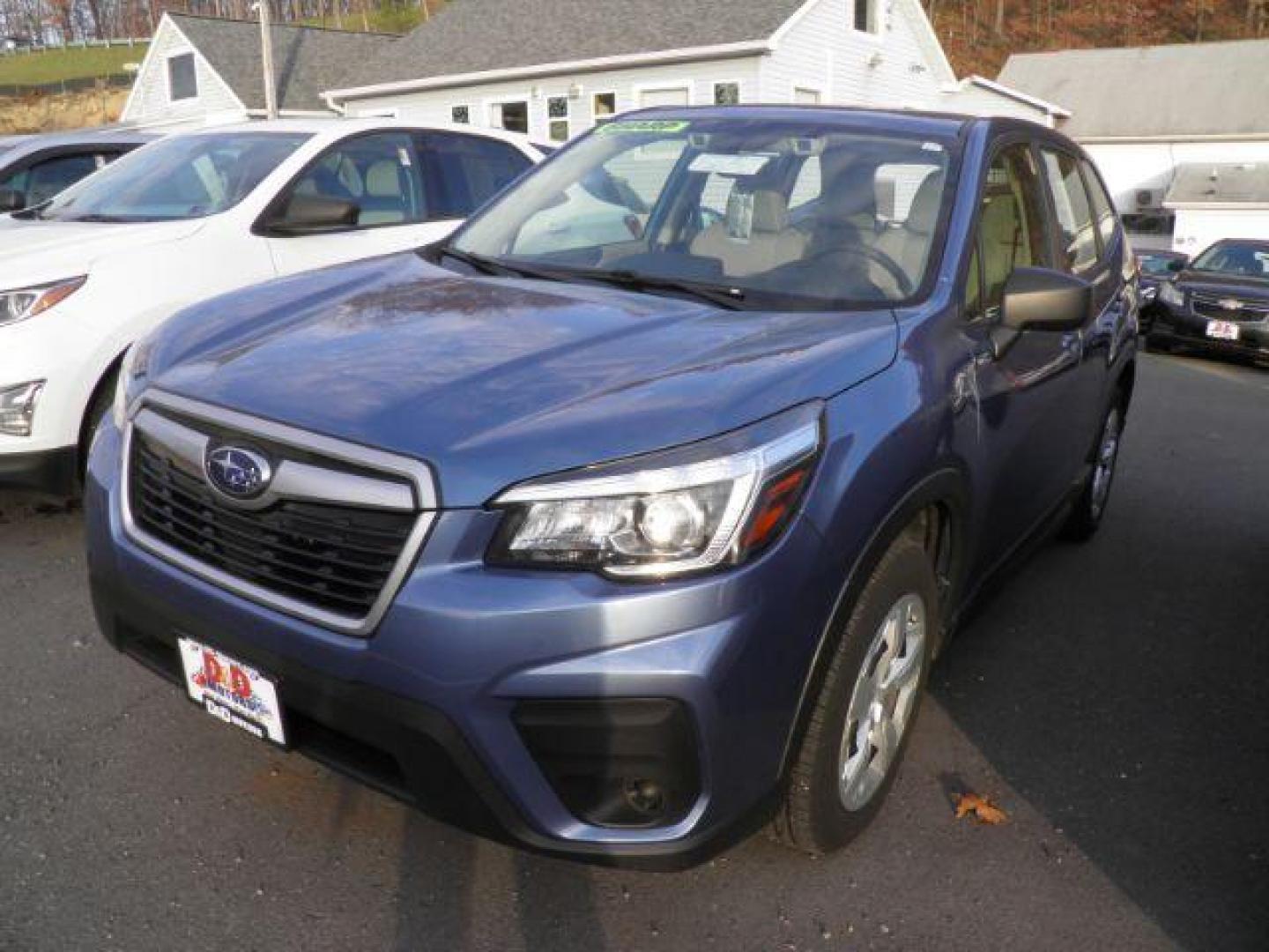 2020 BLUE Subaru Forester Base (JF2SKAAC1LH) with an 2.5 L4 engine, AT transmission, located at 15520 McMullen Hwy SW, Belair, MD, 21502, (301) 729-3700, 39.581375, -78.846451 - Photo#0